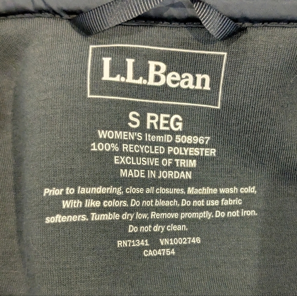 L.L. Bean Mountain Pile Purple Sherpa Jacket Small - Picture 15 of 16